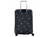 Чехол для чемодана Routemark Коты и порядок в черном M/L (SP310)