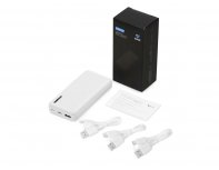 Battery external Evolt Mini-10, 10000 mAh, white (393206)