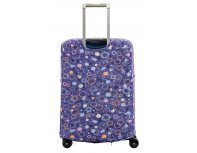 Cover for a suitcase Routemark Spangles, sparks, confetti M/L (SP310)