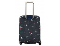 Cover for a suitcase Routemark Cats and an order in black S (SP500)