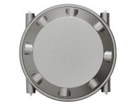 Lantern Tour de Grass Beacon tourist with flame effect, grey (590960)