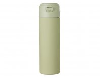 Thermocup vacuum with a Waterline Guard button, 400 ml, tube, olive (827513W)