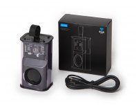 Колонка беспроводная Evolt Sonaс RGB подсветкой, черный (975717)