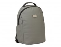 Backpack Voyager Sofit laptop made of eco‑leather, gray (935710)