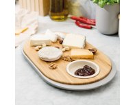 Snack set Berghoff Leo with cutting board-tray 2 items 39*23*2,5 cm 3950060