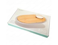 Snack set Berghoff Leo with cutting board-tray 2 items 39*23*2,5 cm 3950060