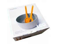 Salad bowl 24*10 cm with serving devices 30*6 cm Berghoff Leo 3950096