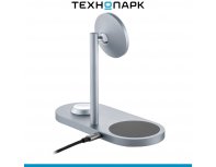 Устройство зарядное беспроводное uBear Stage 3 in 1 (WL07SG31-AD), серый