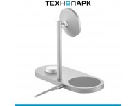 Устройство зарядное беспроводное uBear Stage 3 in 1 (WL07SL31-AD), серебристый