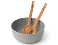 Salad bowl 24*10 cm with serving devices 30*6 cm Berghoff Leo 3950096