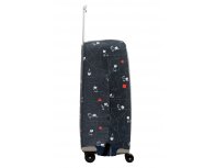 Чехол для чемодана Routemark Коты и порядок в черном M/L (SP310)