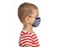 Children's face mask Routemark Aero grey