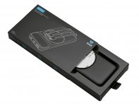 Battery external wireless Magnetic with integrated cables Evolt Mani, 10000 mAh, black (590164.07)