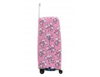 Cover for a suitcase Routemark White & Fluffy L/XL (SP310), Art. Lebedev Studio