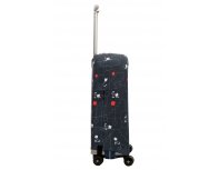 Cover for a suitcase Routemark Cats and an order in black S (SP500)