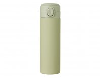 Thermocup vacuum with a Waterline Guard button, 400 ml, tube, olive (827513W)