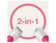 Эпилятор Braun S5 SES 5-600 белый/розовый