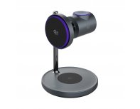 Station charging wireless Deppa 3‑in‑1 QI2.2 Max Power, grey (1‑23170)