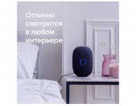 Колонка умная VK Капсула с голосовым помощником Марусей черный
