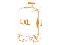 Cover for the suitcase Routemark Worldwide L/XL (SP240)
