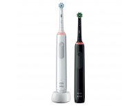 Набор электрических зубных щеток Oral-B Pro 3/D505.523.3H Black+White 2 шт