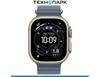 Смарт-часы Apple Watch Ultra 3 49 мм Natural, Ocean Band синий