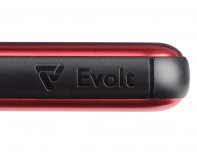 Аккумулятор внешний Evolt Forge v.2, металл, 10000mah, красный (591201)