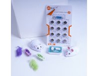 Set of interactive toys for cats Hexbug 4 pcs + batteries