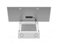 Hood Maunfeld EAGLE 850 90 Glass White