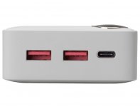 Аккумулятор внешний Evolt Mild Pro c быстрой зарядкой QC/PD, 20 000 mAh, белый (591246)