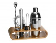 Kit Master of Wine Bartender for making cocktails on a bamboo stand RA-236724