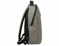 Backpack Voyager Sofit laptop made of eco‑leather, gray (935710)