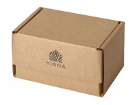 Set of candles on a stand Kiana Aris (white, gray)