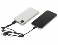 External battery with Evolt Mild display, 10,000 mAh, white (591236)