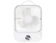 Desktop fan with stepless speed control Evolt Circa, white (968901)