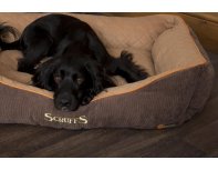 Лежак для животных с бортиками Scruffs Thermal Box Bed коричневый, 60х50х19 см RA-325117