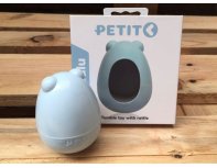 Игрушка-неваляшка для собак Petit Balu с погремушкой, голубая RA-325330