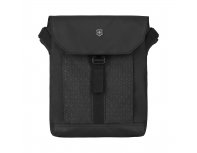 Сумка наплечная Victorinox Altmont Original Flapover Digital Bag, нейлон, 26x10x30 см, 7 л, чёрная (606751)