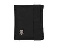 Wallet Victorinox TA 5.0 Tri-Fold with RFID Protection, Nylon, 9x3x10 cm, Black (610394)