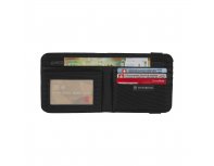 Бумажник Victorinox Ta 5.0 Bi-Fold Wallet с RFID защитой, нейлон, 11x1x10 см чёрный (610396)