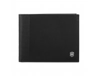 Портмоне Victorinox Altius Alox с защитой от сканирования RFID, натуральная кожа, 9x1x11 см, чёрное (611570)