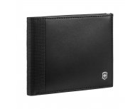 Портмоне Victorinox Altius Alox с защитой от сканирования RFID, натуральная кожа, 9x1x11 см, чёрное (611570)
