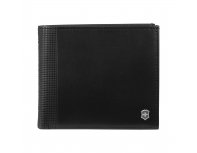 Портмоне Victorinox Altius Alox с защитой от сканирования RFID, натуральная кожа, 10x2x11 см, чёрное (611571)