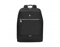 Рюкзак женский Victorinox Victoria Signature Deluxe Backpack, 32x18x39 см, нейлон/кожа, черный (612201)