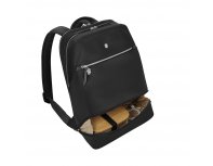 Рюкзак женский Victorinox Victoria Signature Deluxe Backpack, 32x18x39 см, нейлон/кожа, черный (612201)