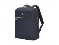 Рюкзак Victorinox Victoria Signature Compact Backpack, 30x16x38 см, нейлон/кожа, синий (612204)