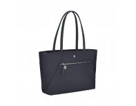 Сумка женская Victorinox Victoria Signature Tote, 51x15x30 см, нейлон/кожа, синяя (612206)