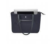 Сумка женская Victorinox Victoria Signature Tote, 51x15x30 см, нейлон/кожа, синяя (612206)