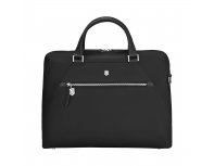 Briefcase Victorinox Victoria Signature, 42x13x30 cm, nylon/leather, black (612209)