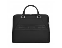Briefcase Victorinox Victoria Signature, 42x13x30 cm, nylon/leather, black (612209)